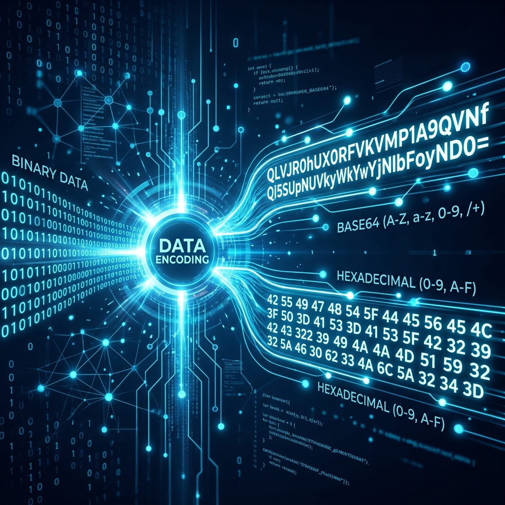 Base64 vs. Hexadecimal: ¿Cifrado o codificación?