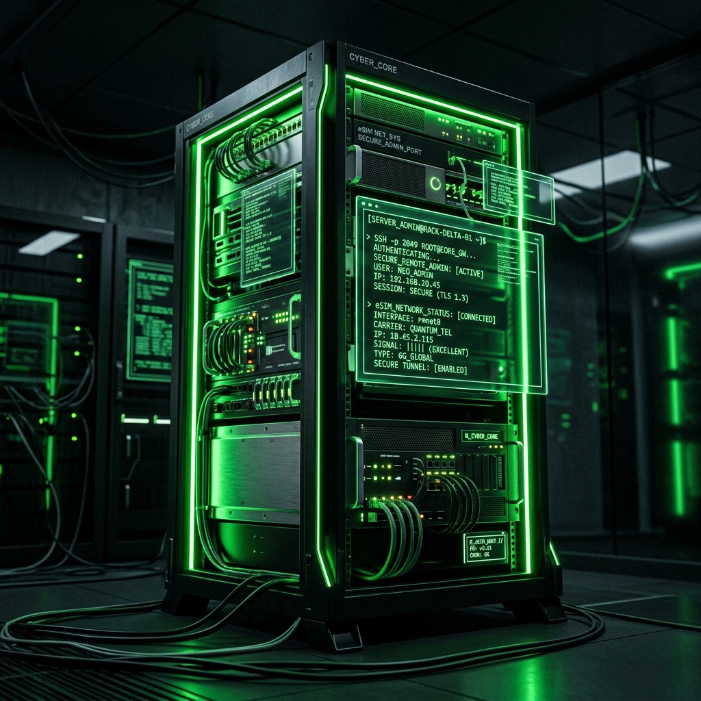 Cómo conectar y administrar tus servidores VPS en eSIM de forma…