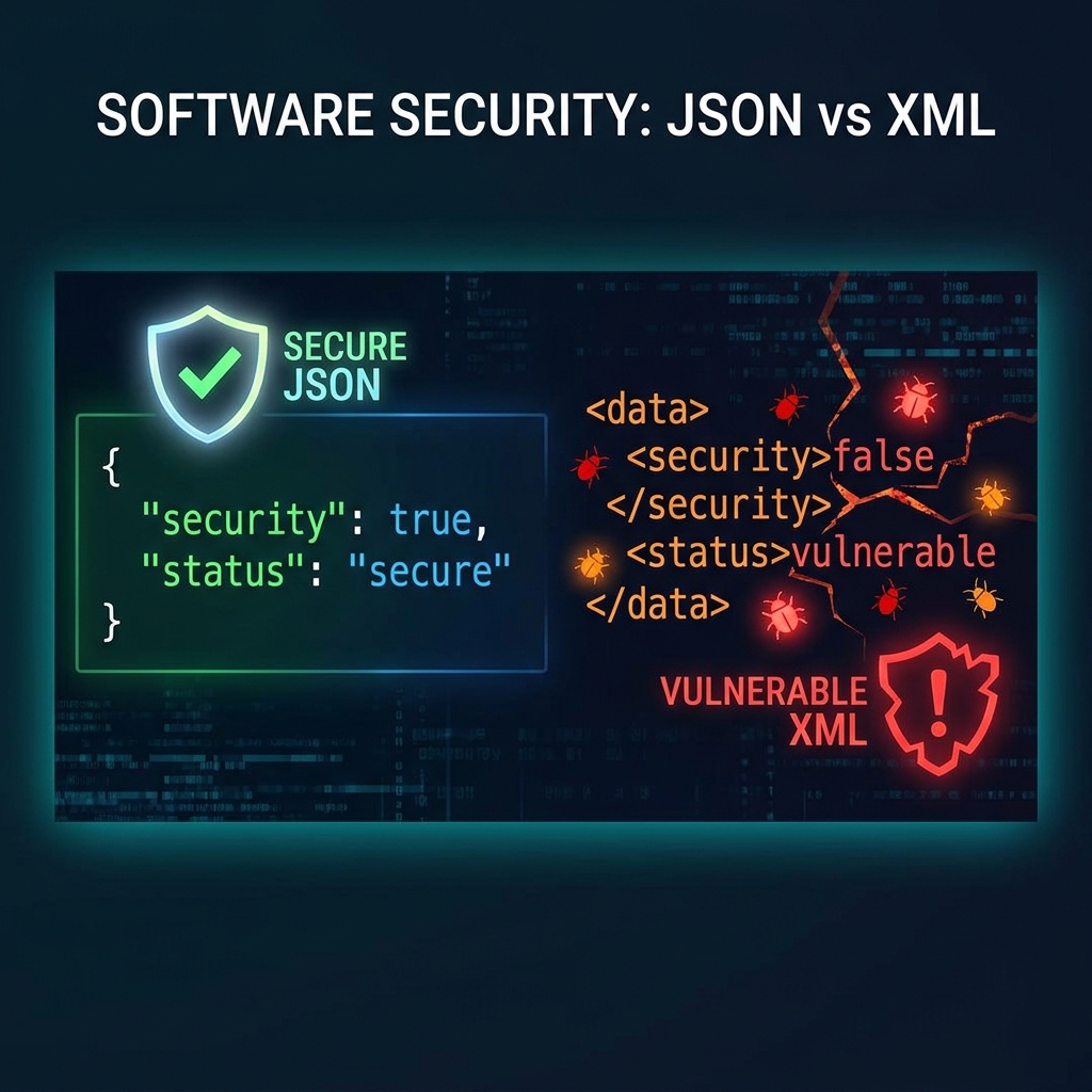 JSON vs. XML: ¿Cuál es más vulnerable a ataques?
