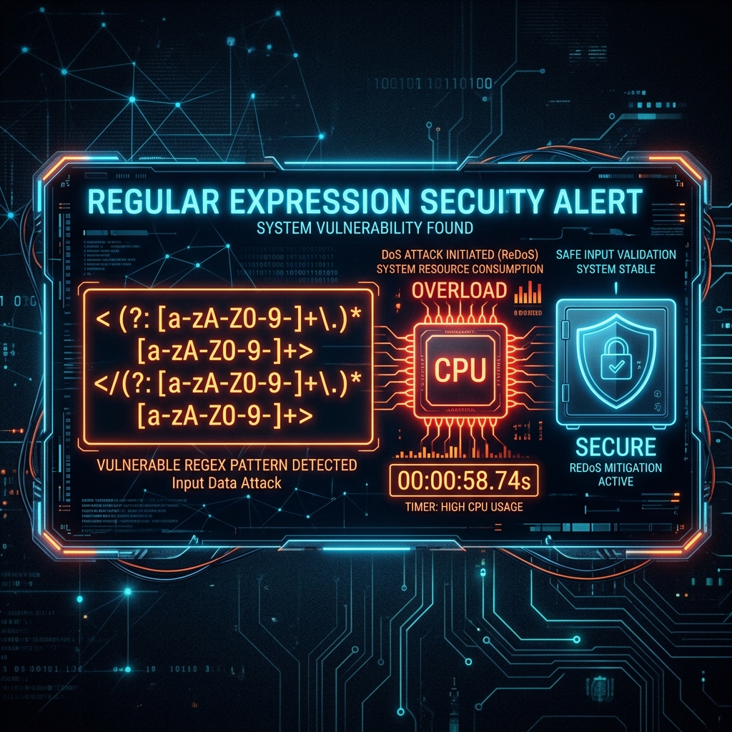 Regex de seguridad: cómo evitar ataques ReDoS